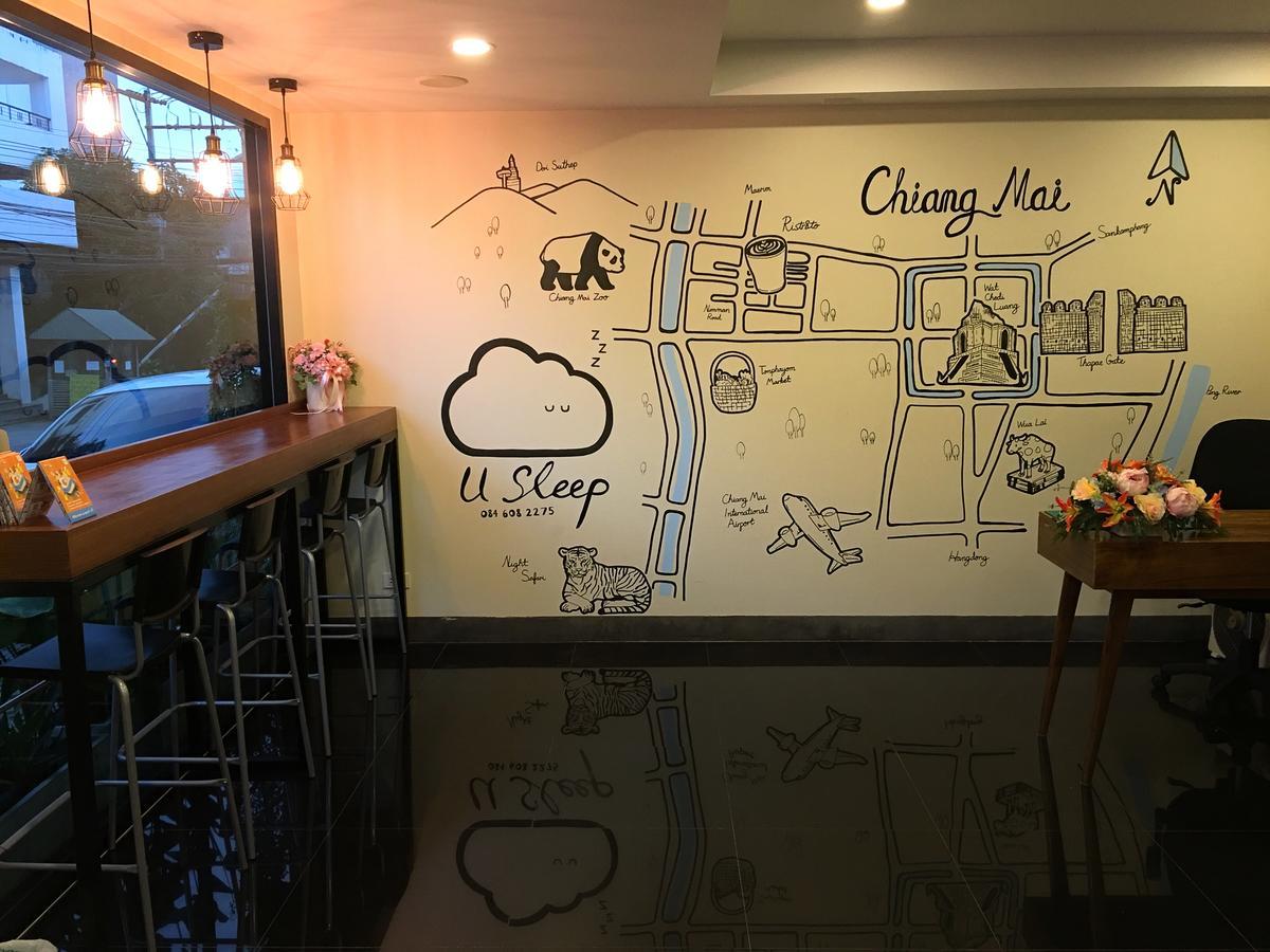 Hotel U Sleep Chiangmai Chiang Mai Exterior foto